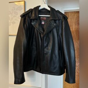Vintage leather bicker jacket